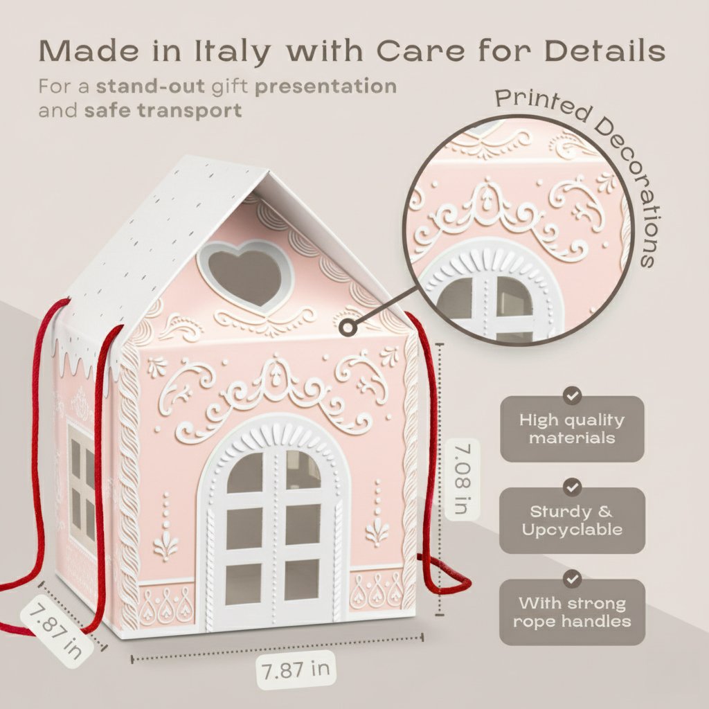 Christmas Wonderland Cottage Gift Box