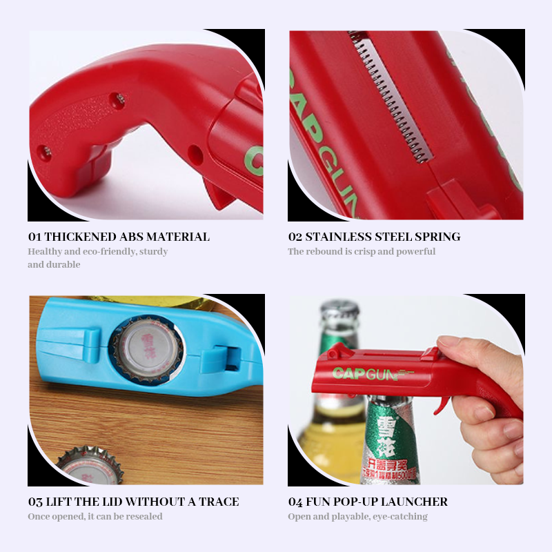 🍻Spring-loaded beer bottle opener