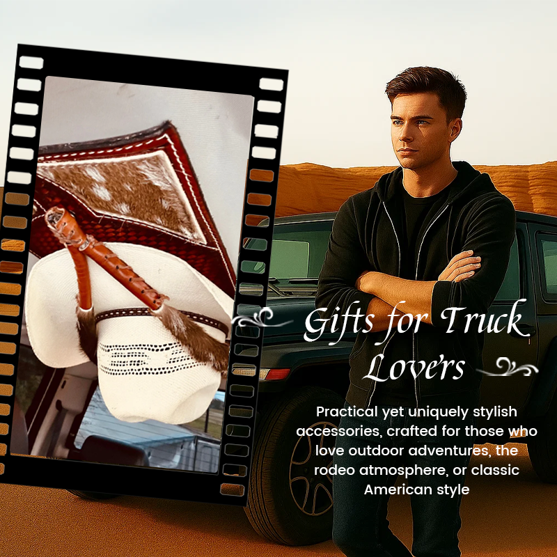 🐮🤠 Western Leather Visor Organizer