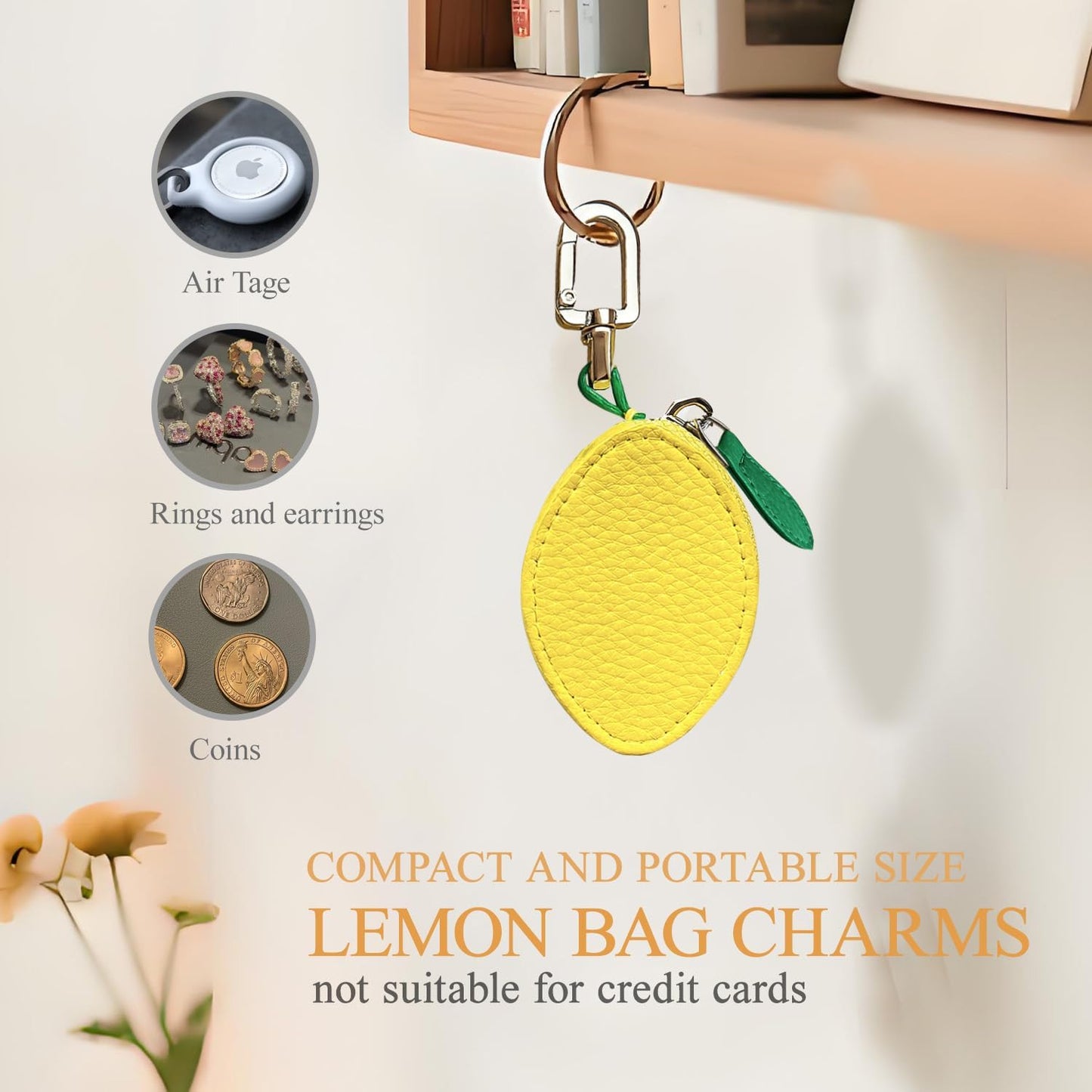 🍍 12 Fruit Designs Mini Coin Purse