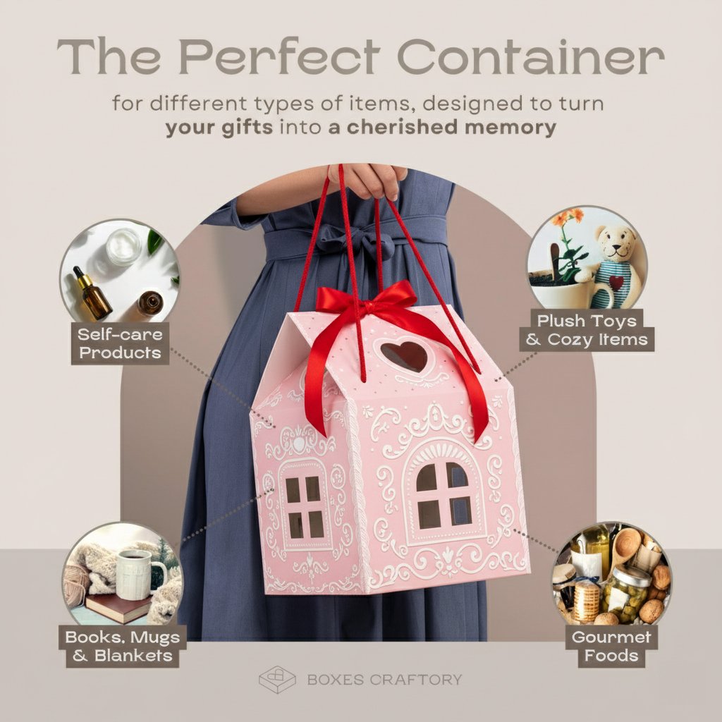 Christmas Wonderland Cottage Gift Box