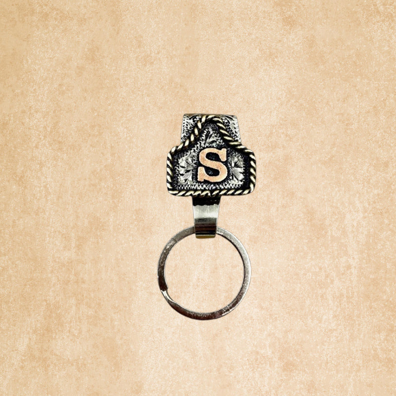 2025 New Product 💥 Denim Letter Key Chain