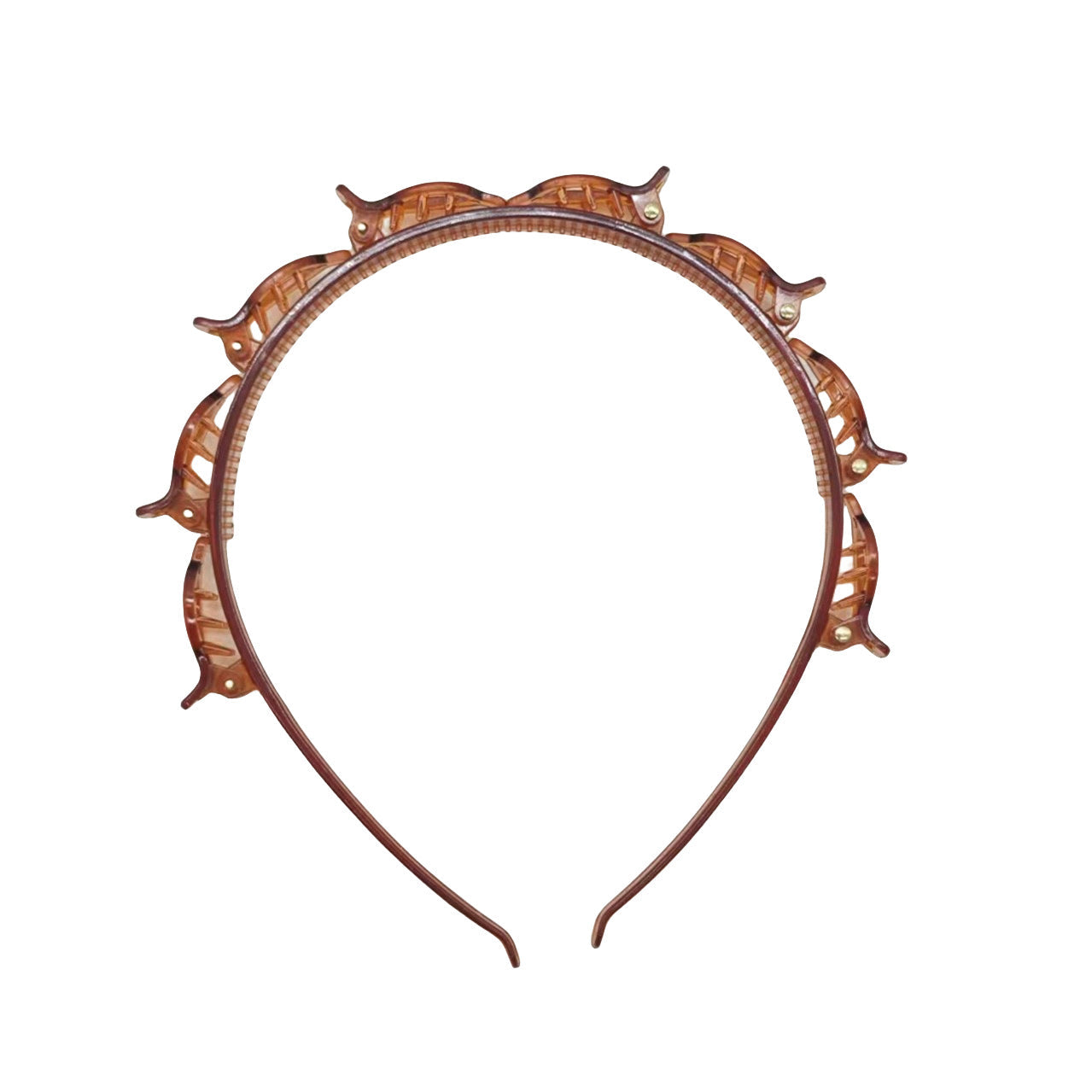 Buy 1 Get 1 Free 💥 Openwork Woven Strap With Teeth Headband